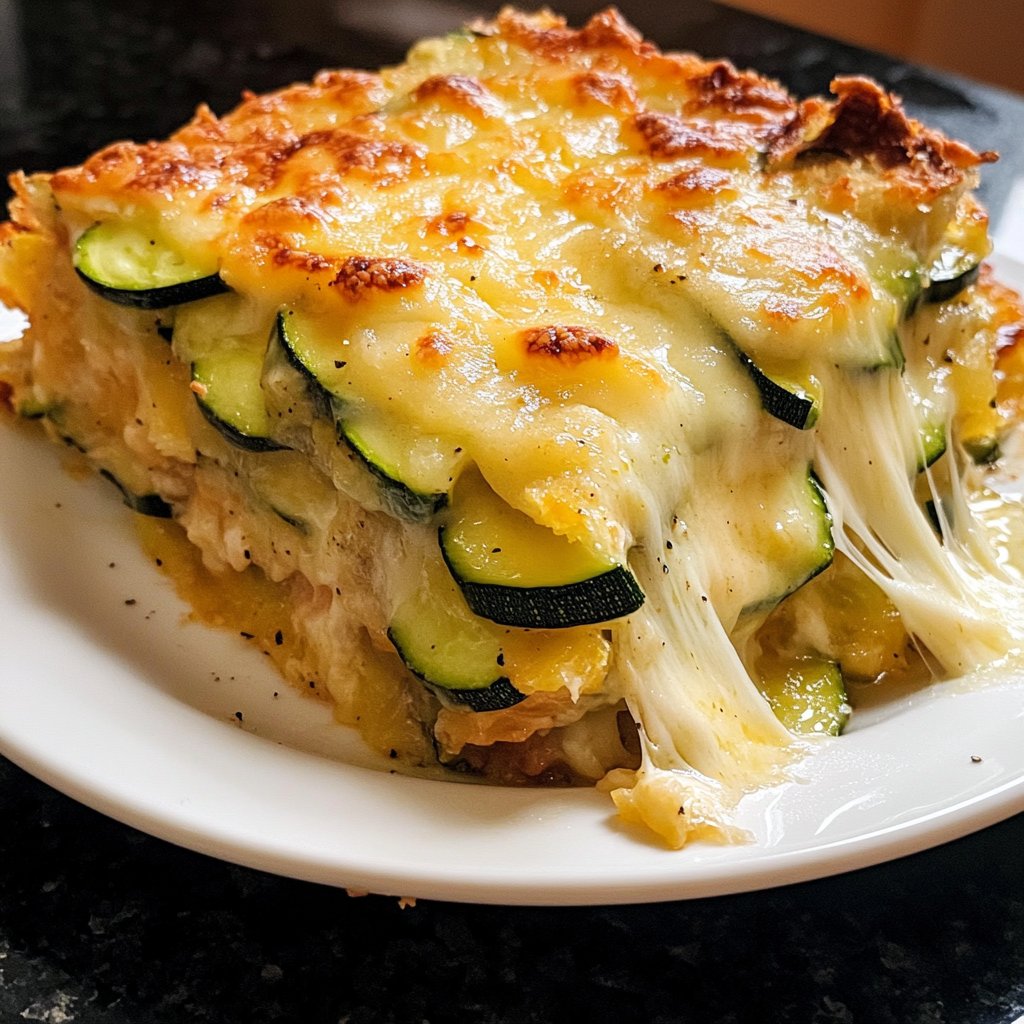 Kartoffelauflauf mit Zucchini
