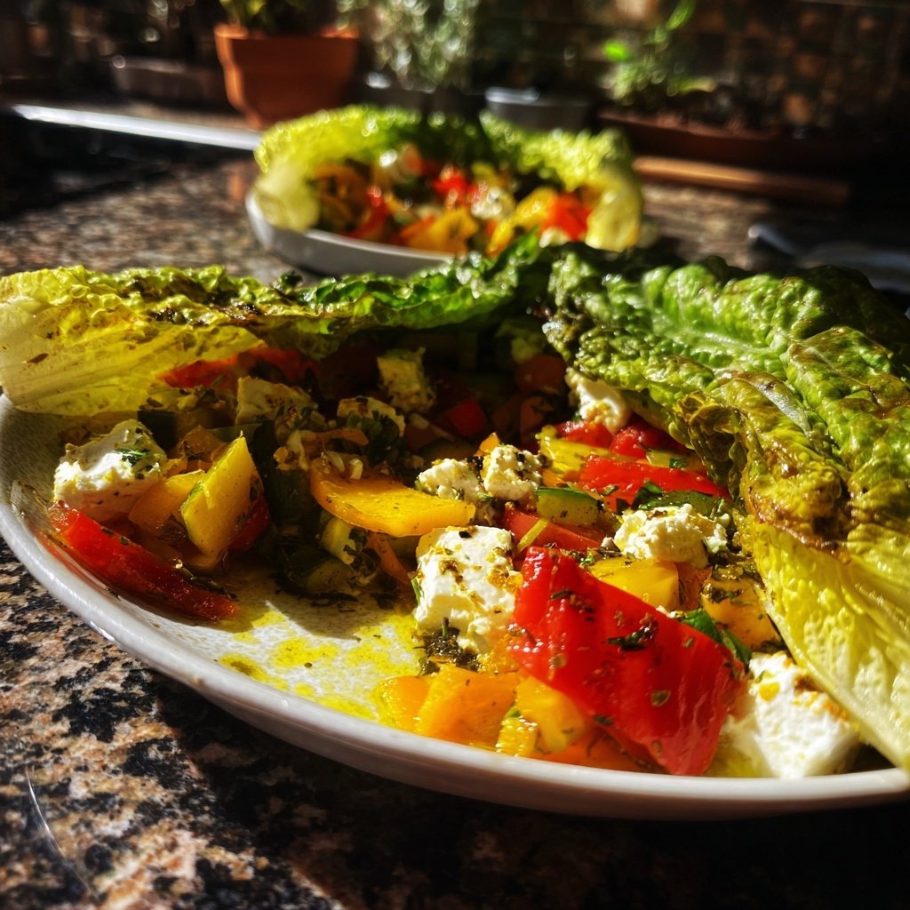 Gesund & Leicht Mediterrane Gemüsepfanne mit Feta