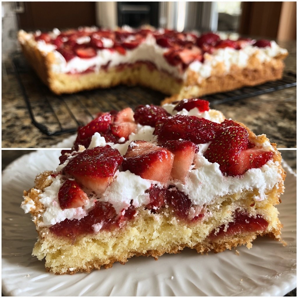 Erdbeerkuchen Vom Blech