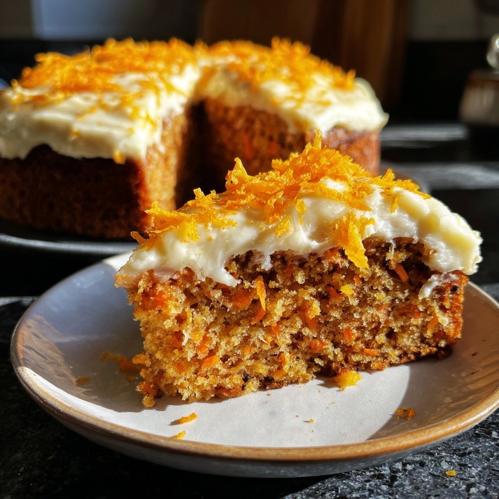 Karottenkuchen Mit Orange