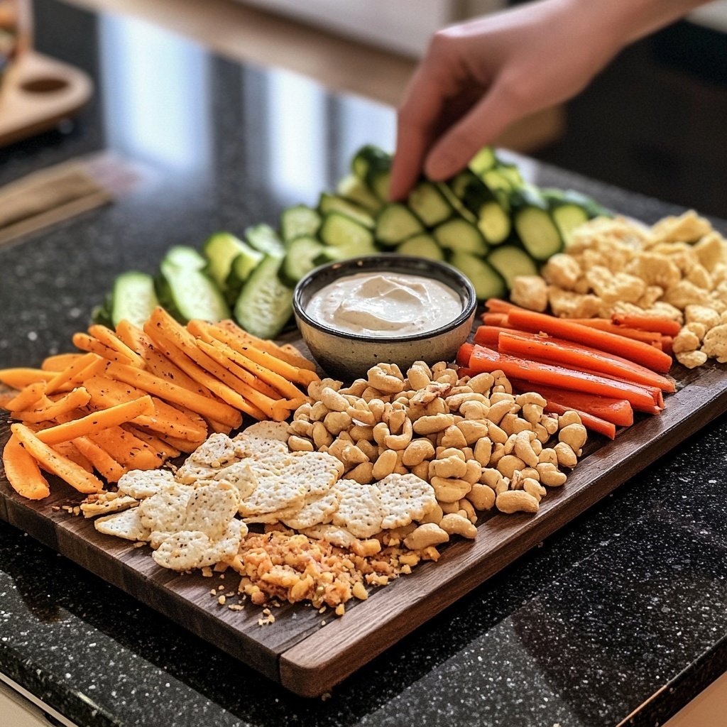 Einfache gesunde Snacks