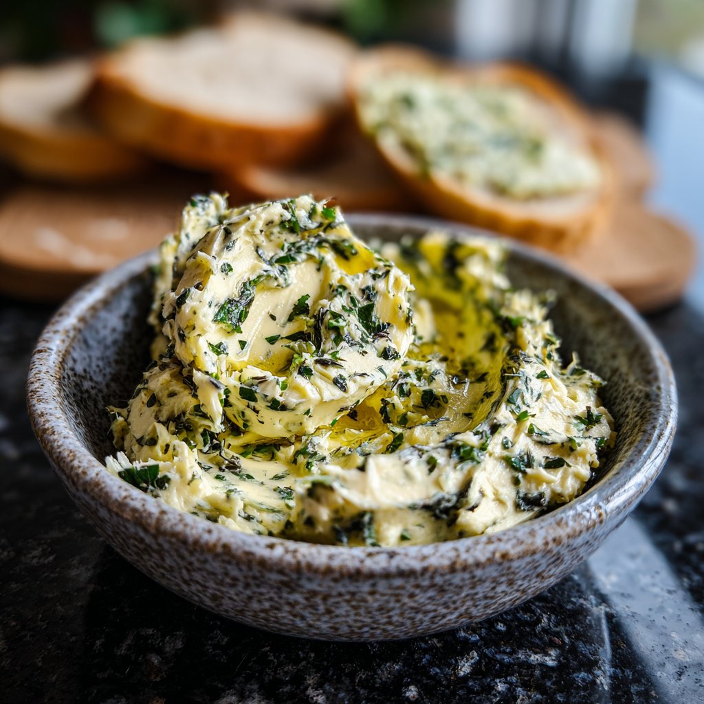 Kräuterbutter Mit Knoblauchöl