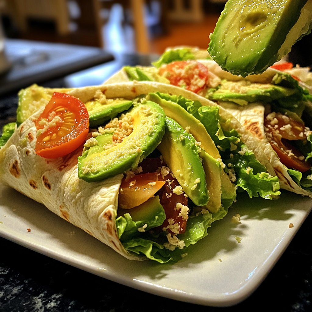 Wraps mit Avocado